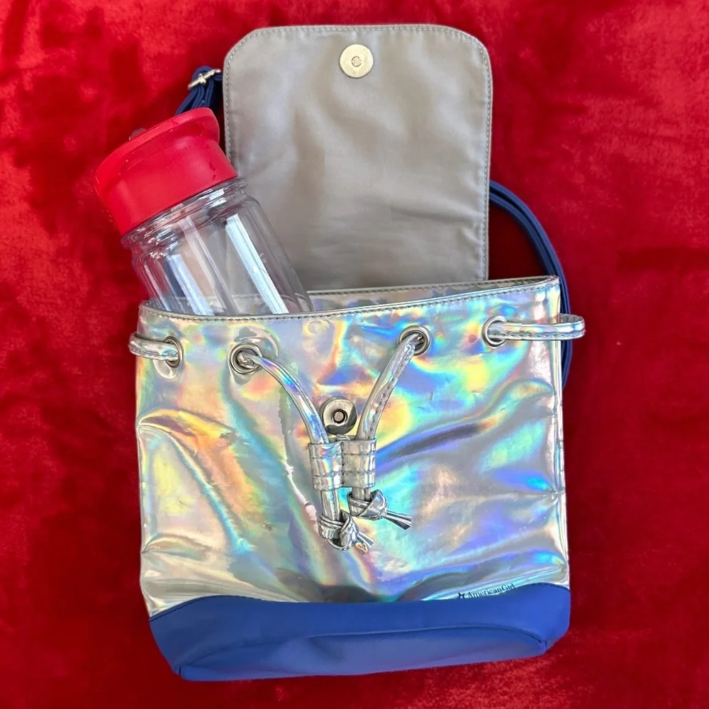 American Girl NWOT Mini Space Backpack + Water Bottle